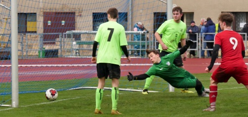 KP SD U19 SK Týniště nad Orlicí - FK Jaroměř, 1.4.2023, foto: Václav Mlejnek